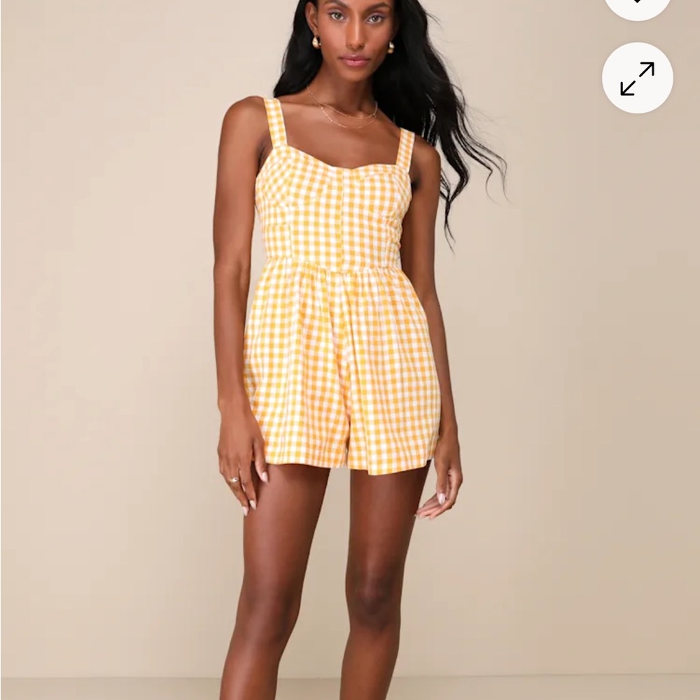 Lulu's Yellow Smocked Sundress